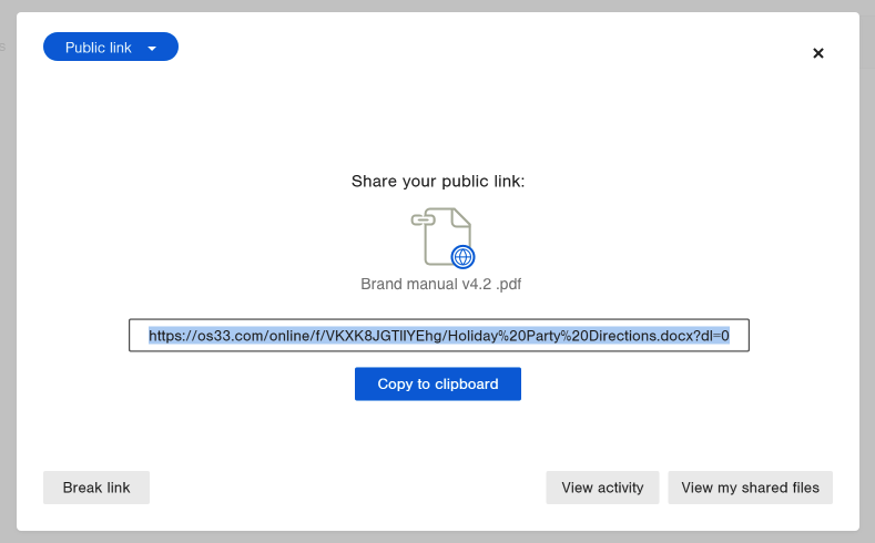 Workplace Web App_Share File_Sharing Link.png