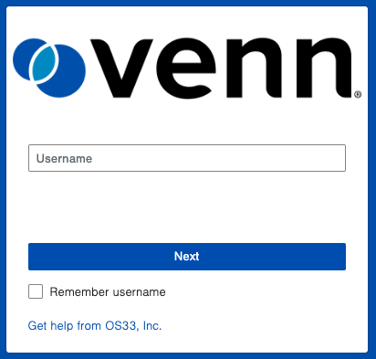 Venn Login_Venn IDP.png