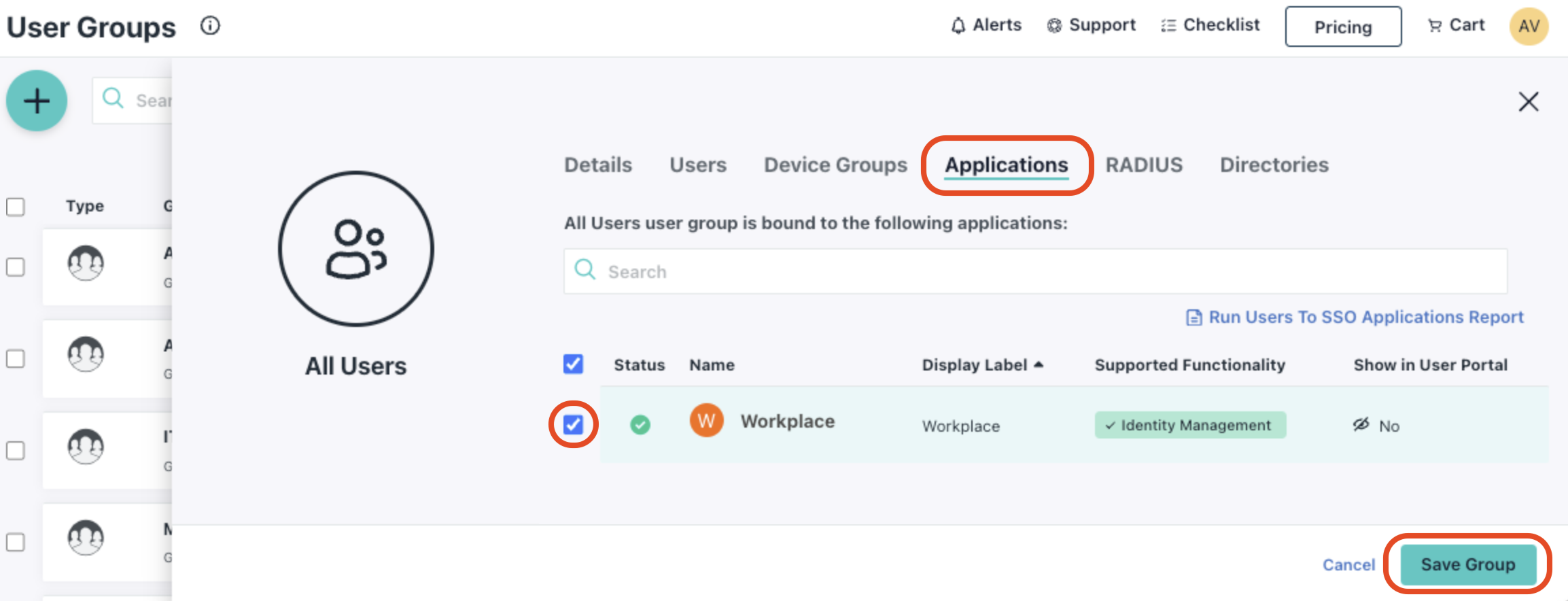 JumpCloud_Groups_Assign Application.png
