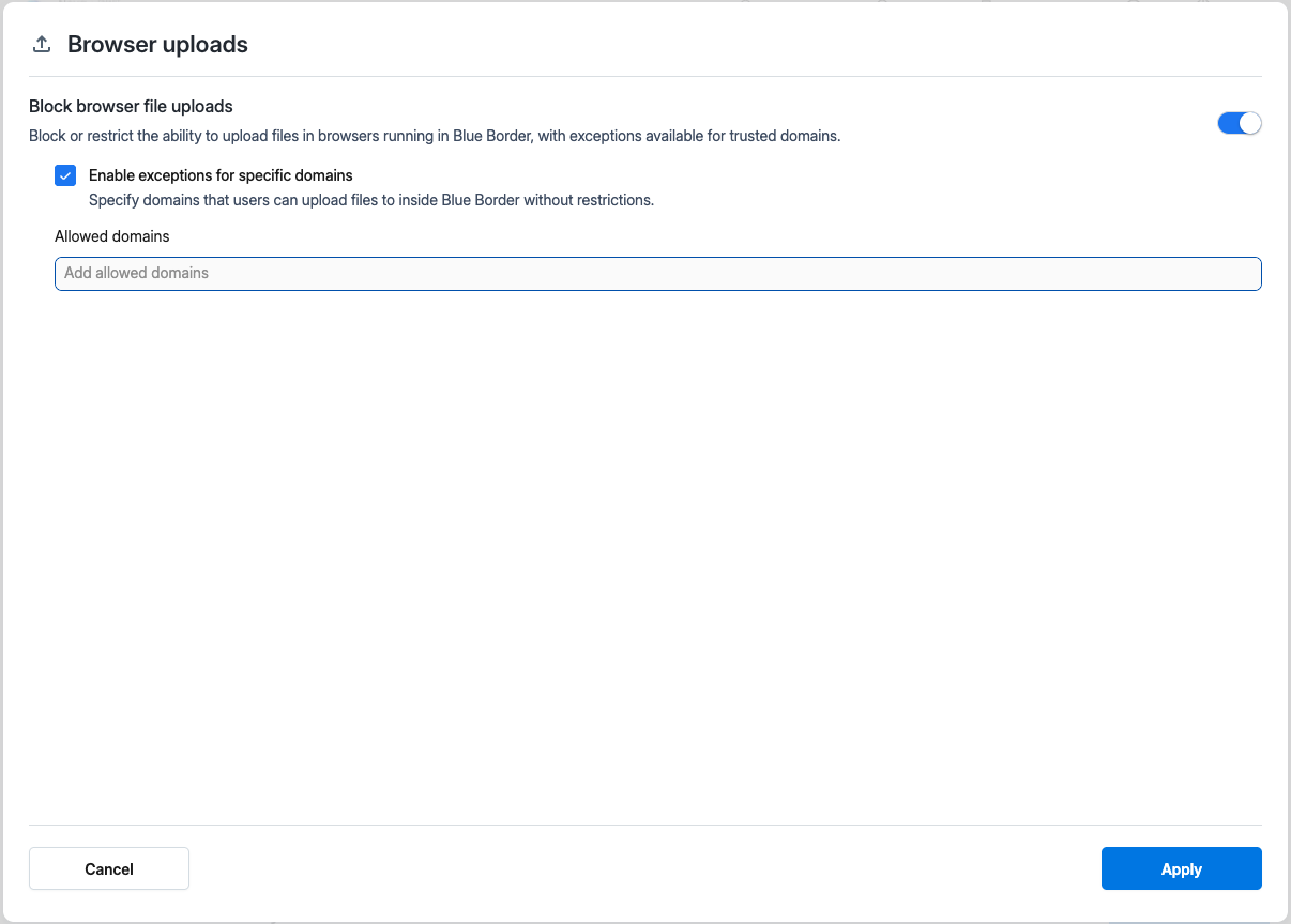 Browser uploads Policy Modal.png
